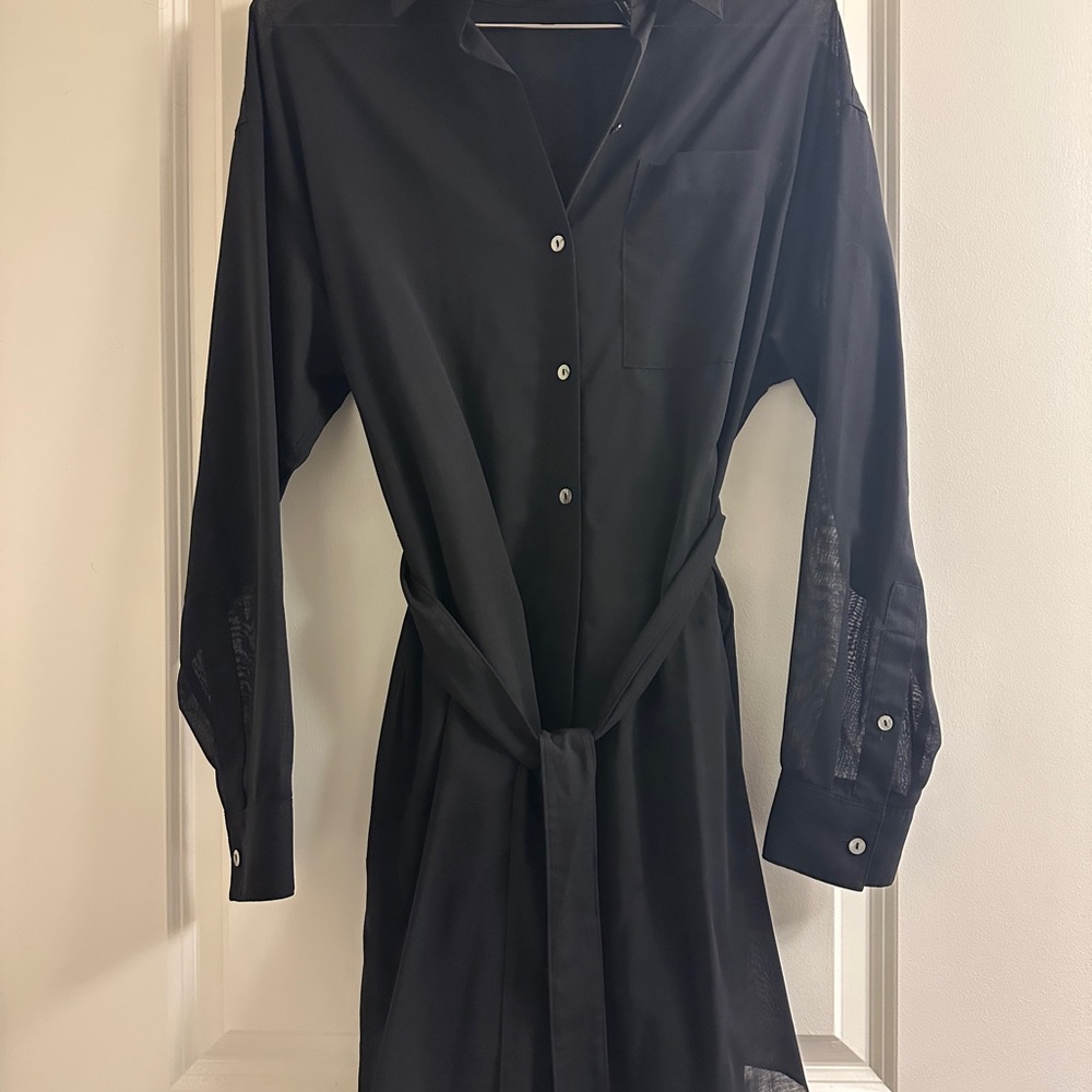 Theory Black Dress